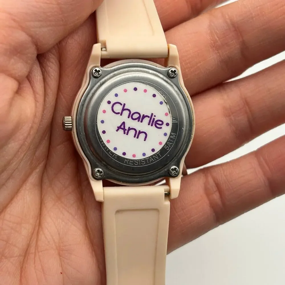 Socico Pink Watch 50M WR St. Steel, Working New Battery